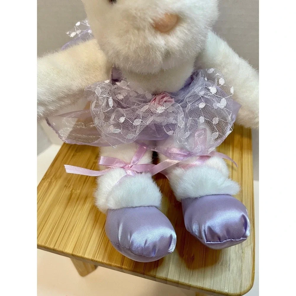 MTY International Ballet Bunny Rabbit Plush Stuffed Animal‎ Purple 16